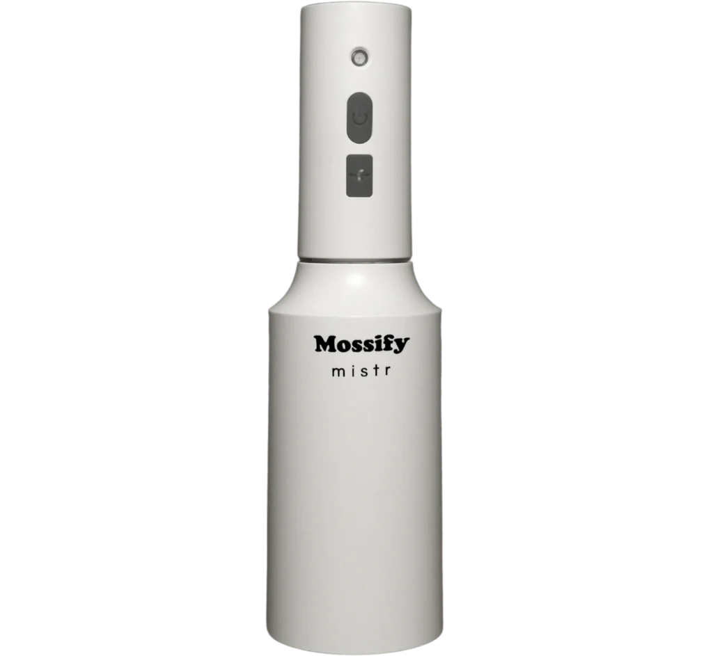 Mossify Mistr - Automatic Rechargeable Continuous Mister - White
